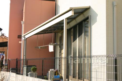 テラス屋根1F 特殊加工