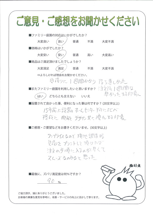 大阪府大阪市西淀川区 K様