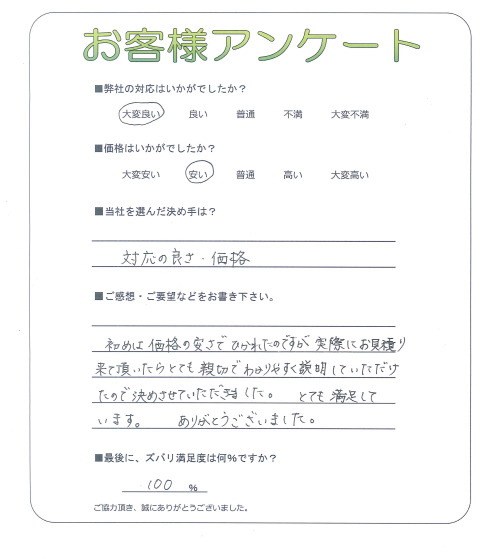 京都府京都市南区 O様