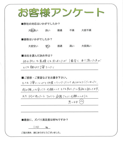 京都府京都市中京区 Y様