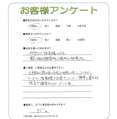 大阪府大阪市淀川区 S様