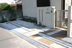 駐車場 デザイン土間