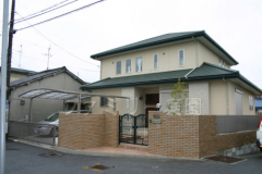新築クローズ外構