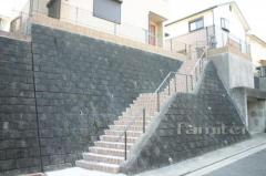 高台 階段 手すり