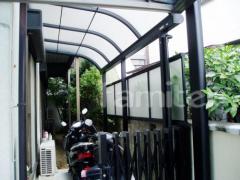 三協立山アルミ メニーウェルテラス屋根1F 目隠しパネル