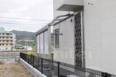ベランダ物干し TOEX サンクテラス(スピーネ)R 前面パネル