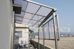 ベランダ物干 TOEXサンクテラス屋根(スピーネ)2F 目隠し側面パネル