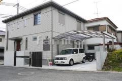 新築セミクローズ外構