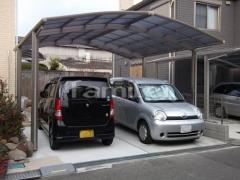 車庫コンクリート土間仕上げ