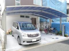 カーポート3台 ベランダ屋根2階