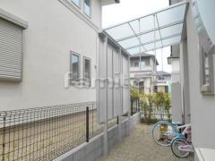 洗濯干し屋根 LIXILサンクテラス1階 目隠しパネル