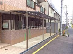 雨除け屋根 フラットテラス1階