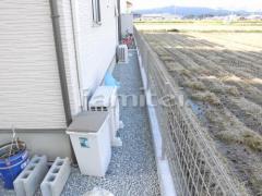 犬走り 防犯砂利敷き バラス砕石