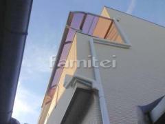 ベランダ屋根 三協メニーウェルテラス2階