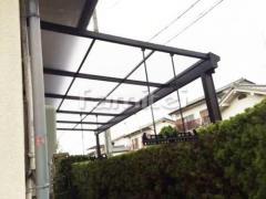 雨除け屋根 フラットテラス1階