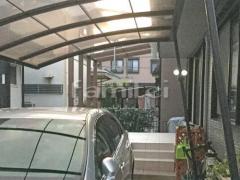 木製調テラス屋根 LIXILココマ1階