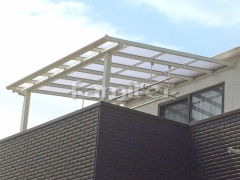 ベランダ屋根 フラットテラス2階