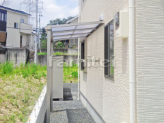 雨除け屋根 フラットテラス1階