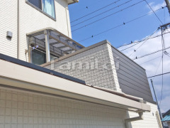 ベランダ屋根 YKKヴェクター2階 積雪50cm対応