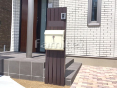 門柱 木製調デザインアルミ角柱 プランパーツ 角材