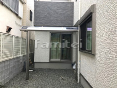 雨除け屋根 LIXILスピーネ1階