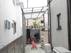 雨除け屋根 LIXILネスカF