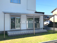雨除け屋根 LIXILスピーネ1階