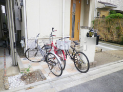 自転車置き場 駐車場ガレージ床