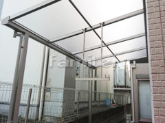 雨除け屋根 YKKソラリア1階
