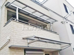 ベランダ屋根 YKKソラリア2階