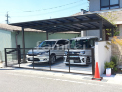 カーポート LIXILネスカF横2台