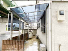 雨除け屋根 YKKソラリア1階