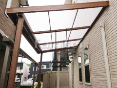 フル木製調テラス屋根 LIXILシュエット1階