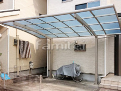 カーポート プライスポート1台 雨除け屋根 YKKソラリア1階