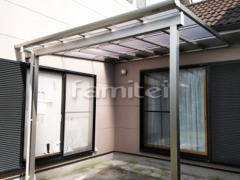 雨除け屋根 YKKソラリア1階
