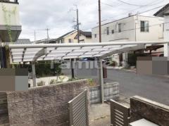 カーポート1台 (単棟) YKKAP アリュース アール屋根