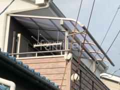 2階ベランダ屋根 リクシル スピーネR