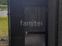 ドア付き ストックヤード 三協アルミ オイトック アルミパネルタイプ