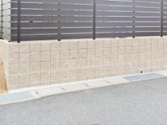 ブロック塀 (化粧ブロック) ユニソン シャモティ
