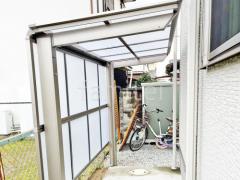 カーポート 洗濯干し屋根