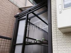 ストックヤード 袖付き 三協アルミ オイトック 波板タイプ 1階
