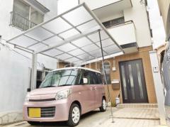 カーポート1台 (単棟) YKKAP エフルージュ FIRST フラット屋根