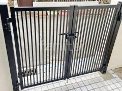 両開き 門扉 三協アルミ 末広 すえひろ 2型
