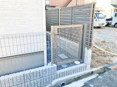 片開き 門扉 LIXIL AB YR2型 細横桟