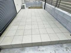 タイルデッキ 壁2面 LIXIL パセオ ベーシック テラコッタ風