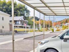 サポート柱 郵便受けポスト