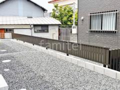 目隠しフェンス塀 門扉