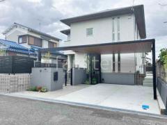カーポート2台(ワイド) ツイン 三協アルミ 木製調 FII フラット屋根 吊り下げ屋根