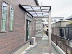 新築シンプル オープン外構