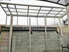 雨除け屋根 YKK独立式レセパLタイプ1階